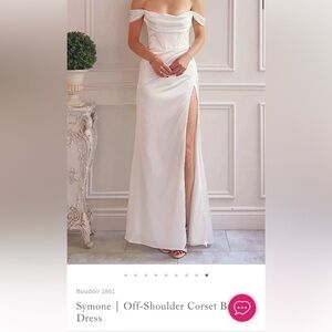 White Wedding Bridal dress size 6